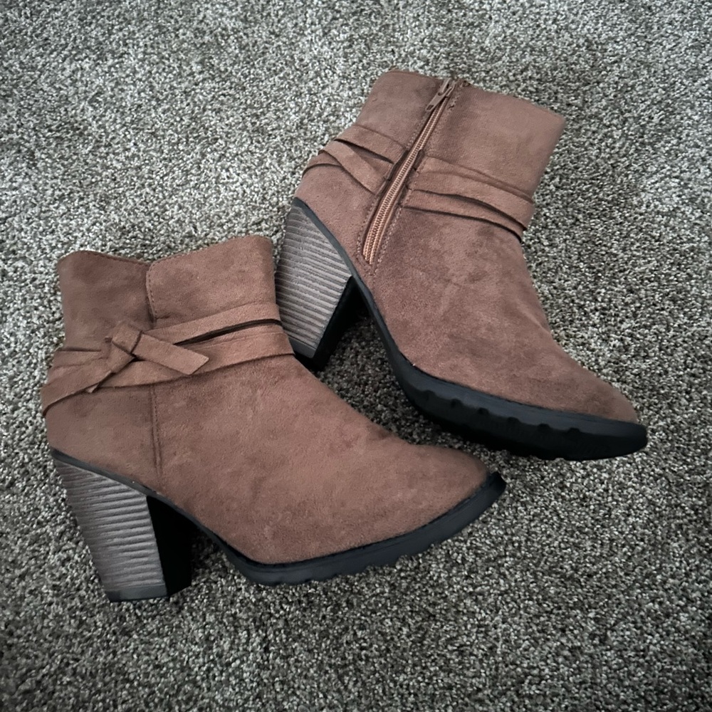 Brown Bootie Boots